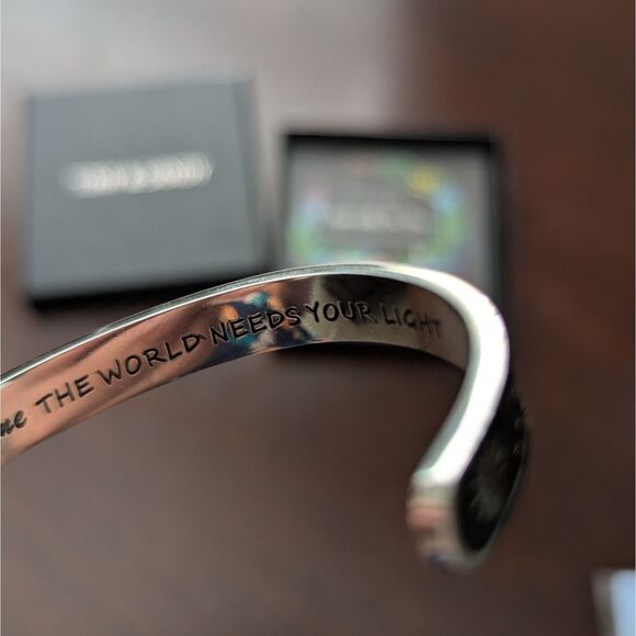 TONY & SANDY Inspirational Cuff Bracelet | Stainless Steel | New in Box - Picture 5 of 7